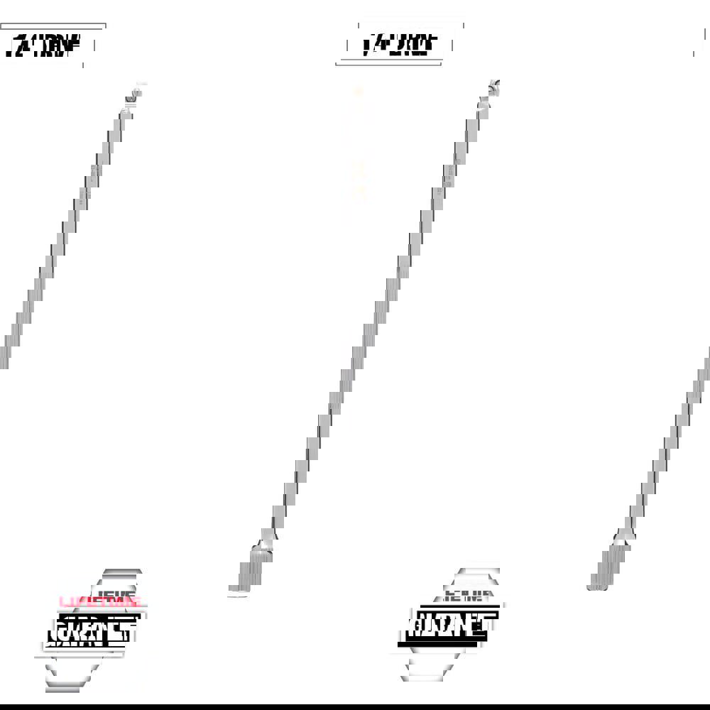 Socket Extensions; Tool Type: Wobble Extension ; Extension Type: Wobble ; Drive Size: 1/4 (Inch); Finish: Chrome ; Overall Length (Inch): 6 ; Material: Vanadium Steel
